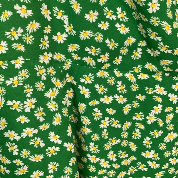 WAYF XL GREEN DAISY MAXI DRESS - Picture 4 of 4
